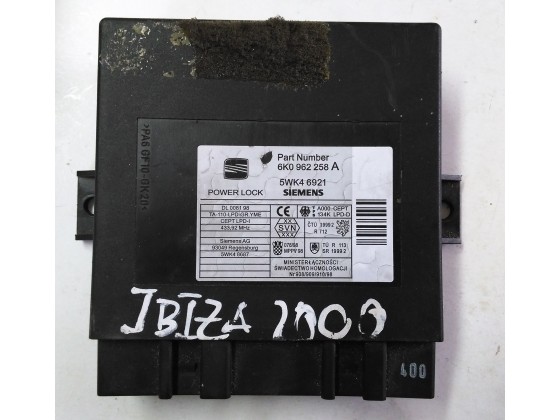 Módulo Vidros Seat Ibiza 2000 mvd2